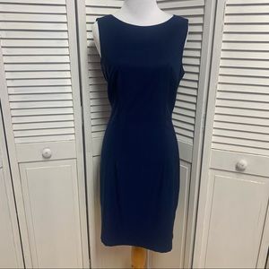 Navy Blue Shift Dress
